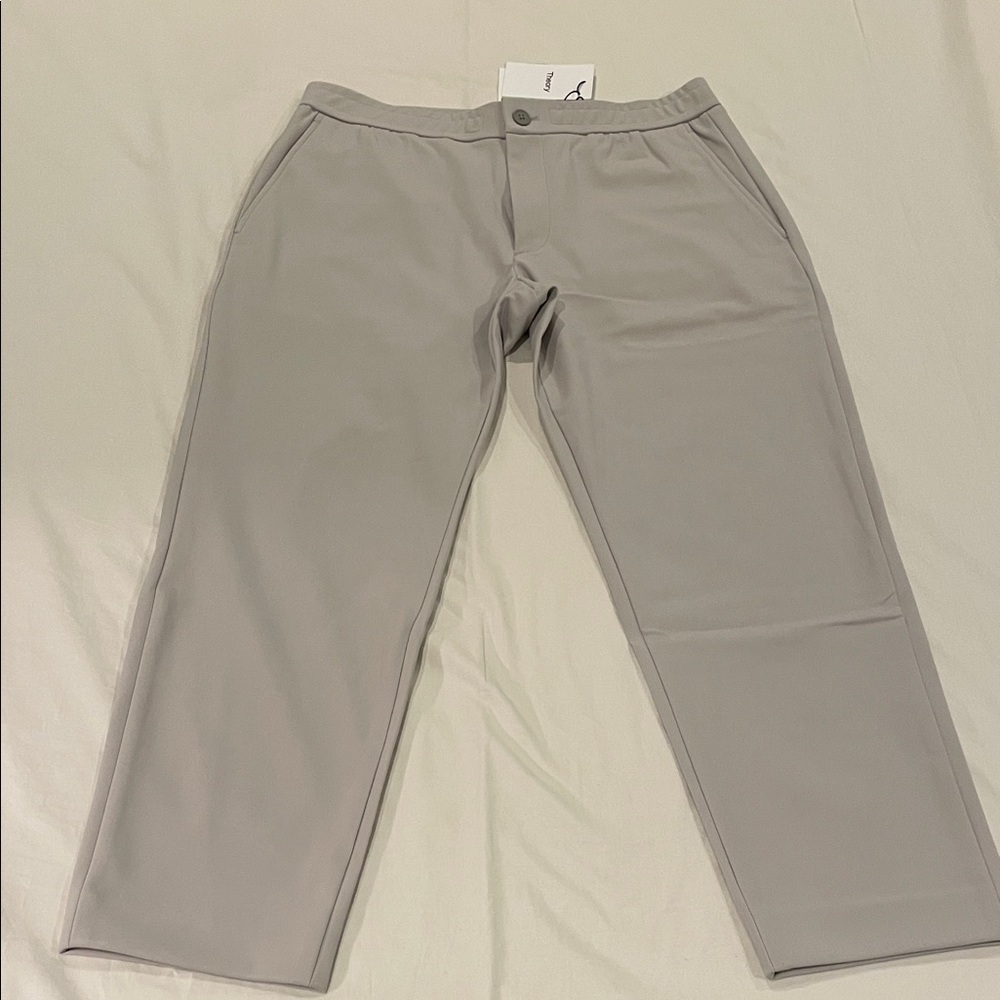 Theory Men's Light Gray Jogger